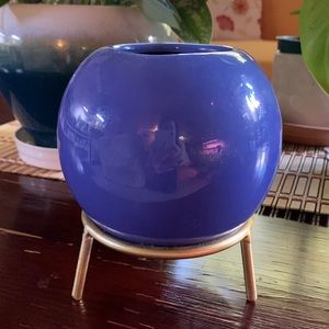 Blue circular decorative